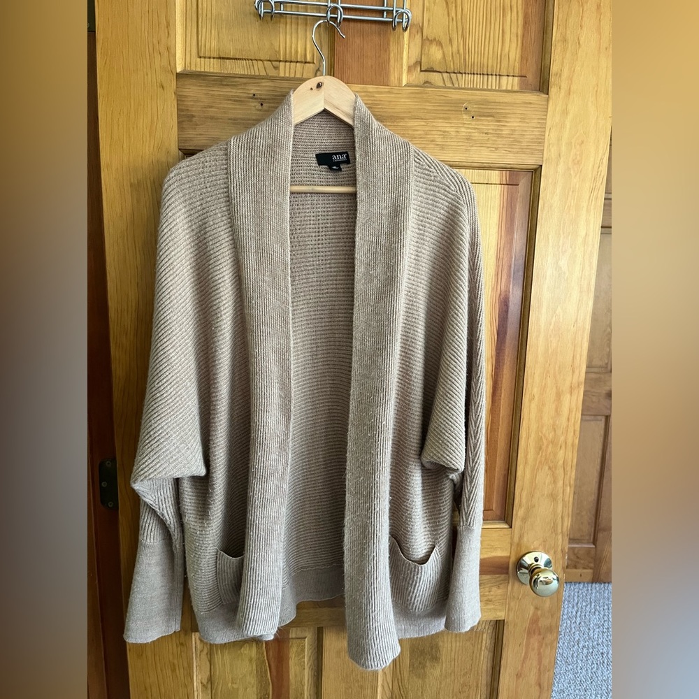 Xl cable knit sweater nude